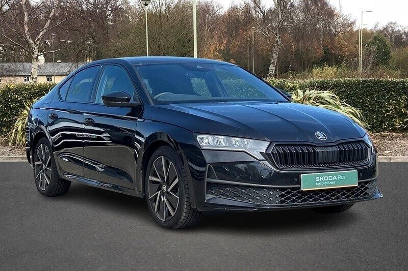 Black Used 2024 Skoda Octavia SportLine Hatchback | £29,000 - Image 1/4