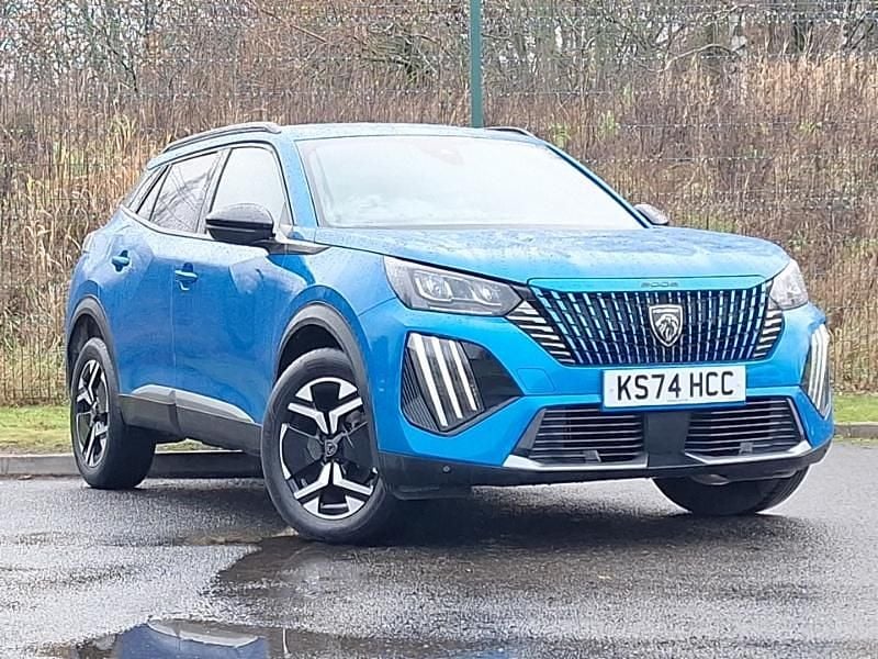 Blue Used 2024 Peugeot 2008 Allure SUV | £17,998 (Fair price) - Image 1/4