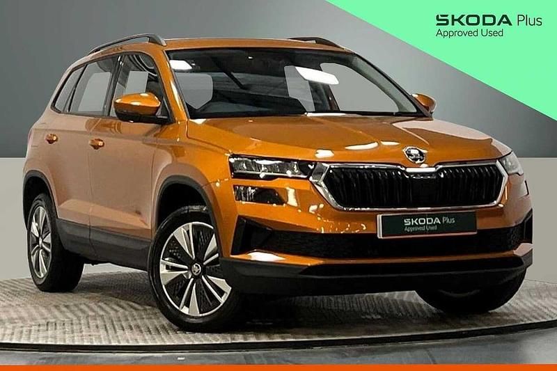 Used Skoda 110 R SE Drive 81 HP (59 kW) 2022 Phoenix orange metallic Estate