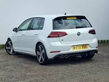 Used VW Golf VII R 300 HP (220 kW) 2020 White Hatchback