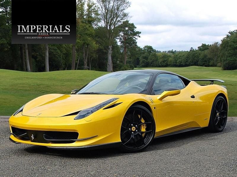 Yellow Used 2013 Ferrari 458 Coupe | £109,948 - Image 1/4