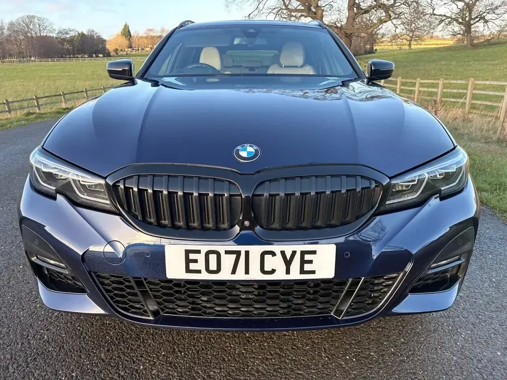 Used BMW 330e M Sport 2021 Blue Estate