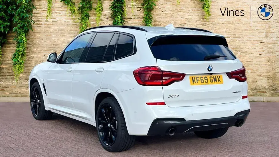 Used BMW X3 M Sport 184 HP (135 kW) 2019 White SUV