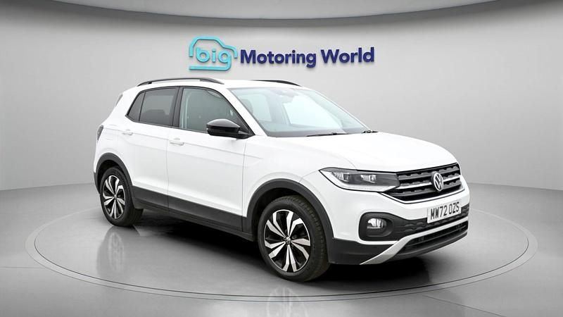 Used VW T-Cross Black Edition 108 HP (79 kW) 2022 White SUV
