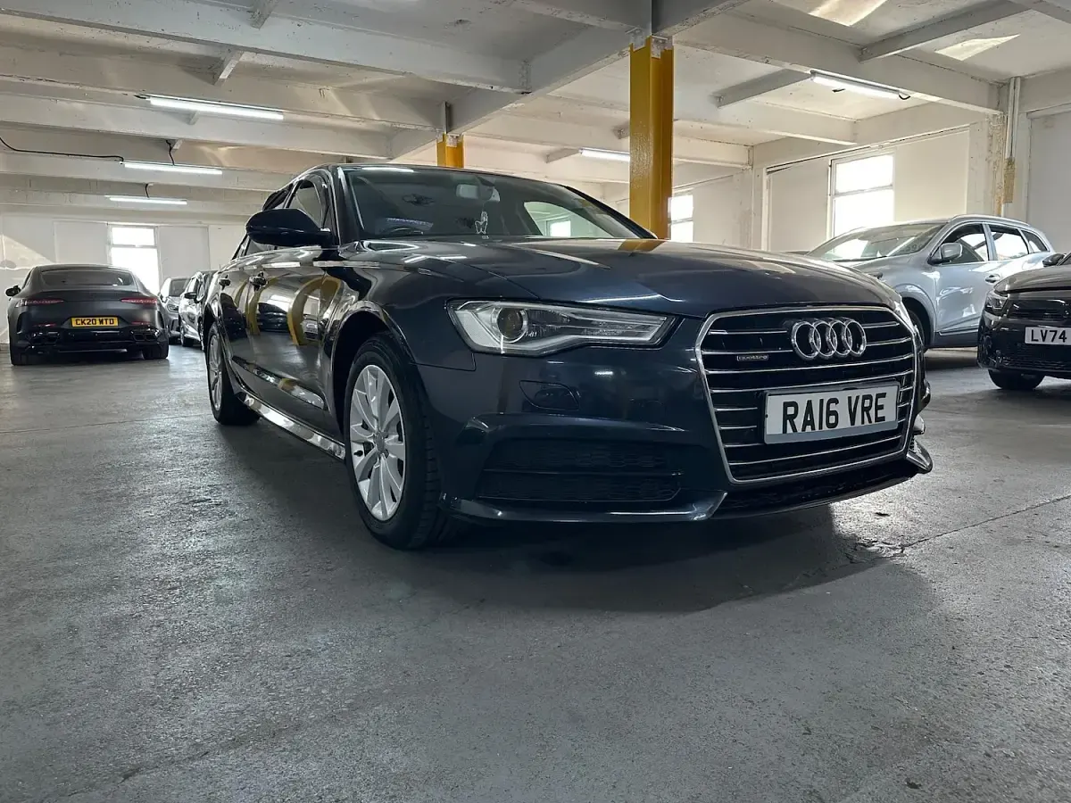 Used Audi A6 Performance 272 HP (200 kW) 2016 Blue Sedan