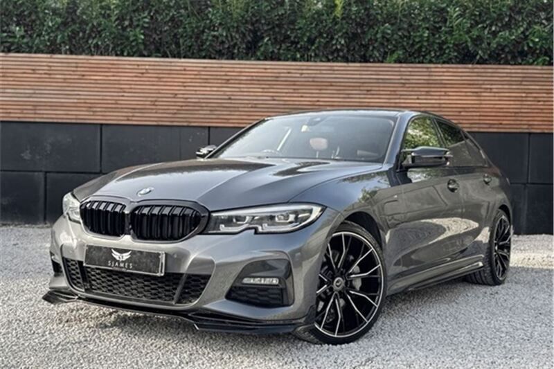 Grey Used 2019 BMW 330 M Sport Sedan | £22,250 (Good price) - Image 1/4