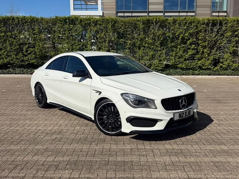 Used Mercedes CLA45 AMG AMG 360 HP (264 kW) 2014 White Sedan