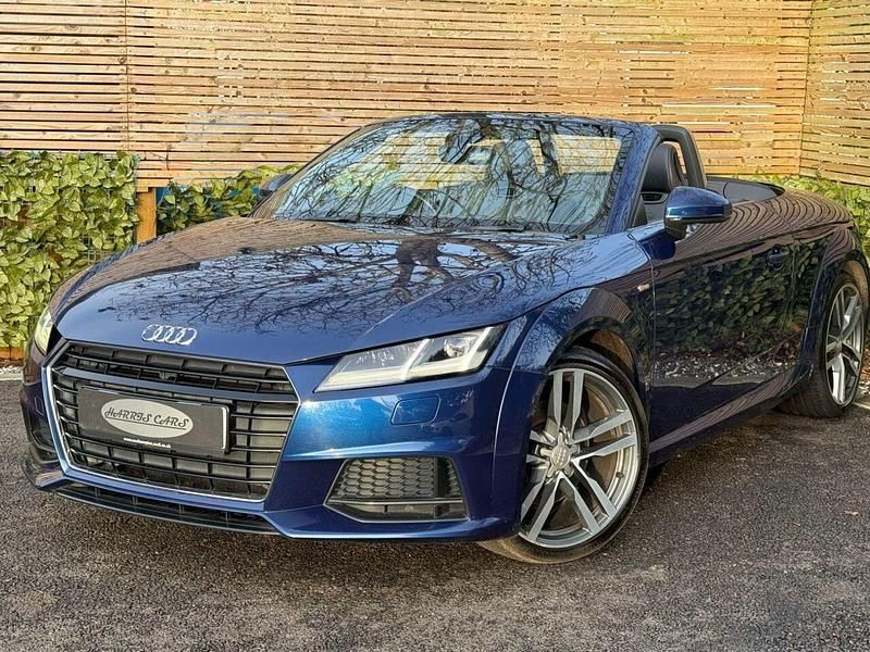 Used Audi TT S-Line 2015 Blue Coupe