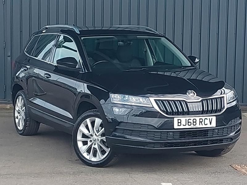 Used Skoda Karoq SE L 115 HP (84 kW) 2018 Black SUV