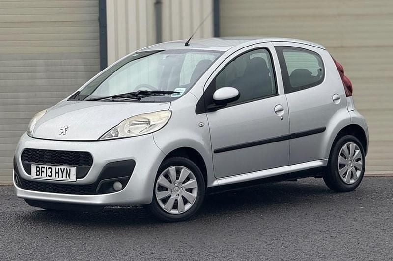 Silver Used 2013 Peugeot 107 Active Hatchback | £1,850 (Good price) - Image 1/1
