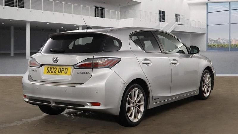 Used Lexus CT200h 2012 Silver Hatchback