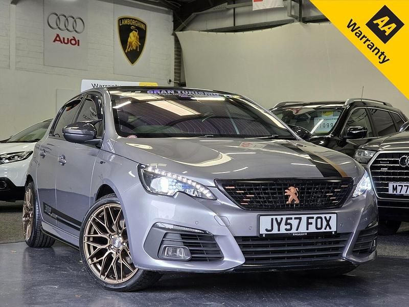Used Peugeot 308 GT-line 2018 Grey Hatchback