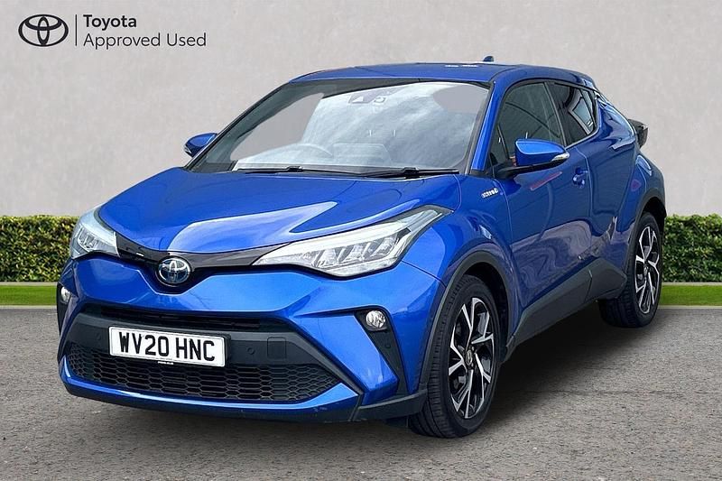 Used Toyota C-HR Design 122 HP (89 kW) 2020 Nebula blue SUV