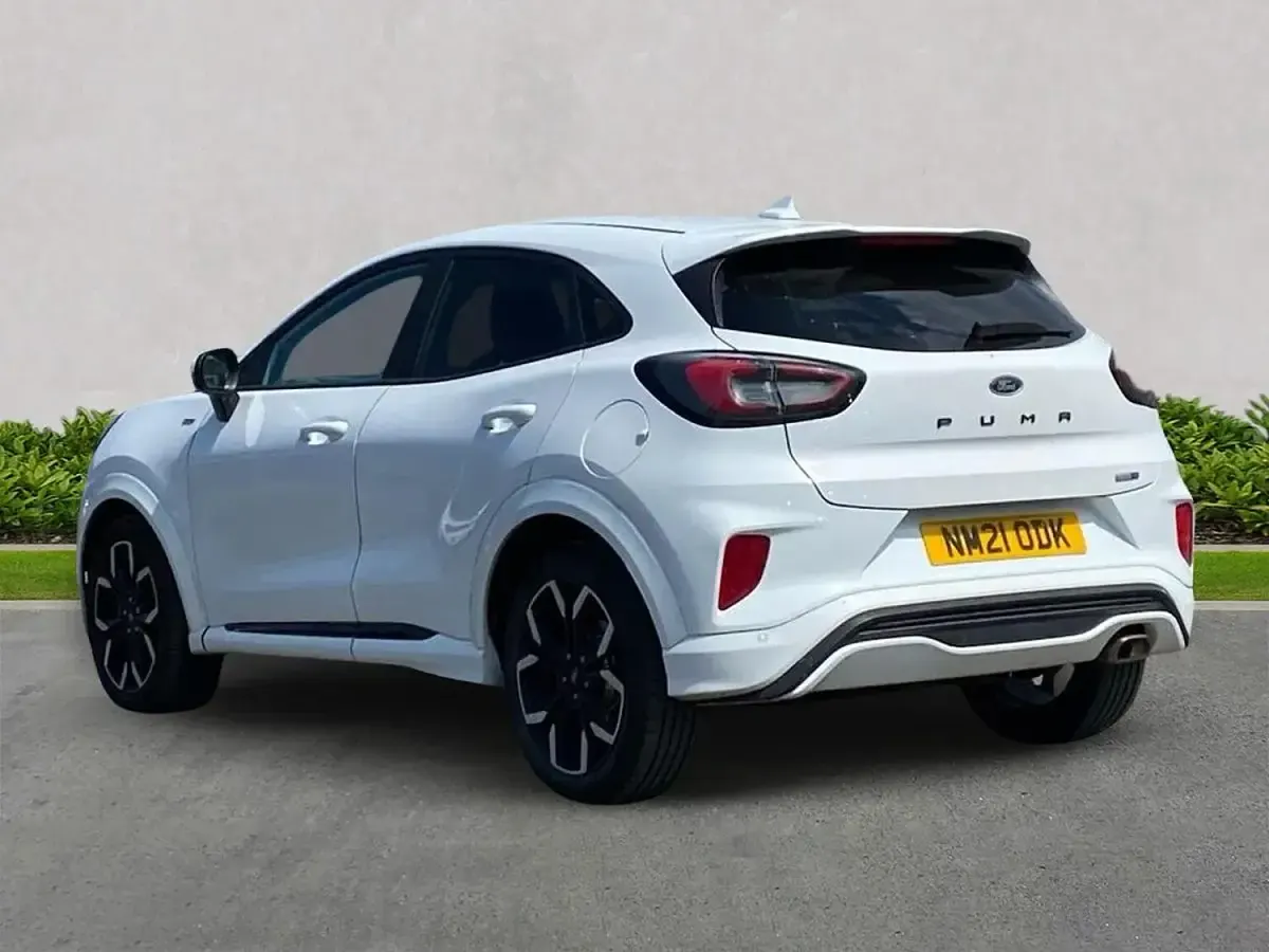 Used Ford Puma ST-Line X 125 HP (91 kW) 2021 White SUV
