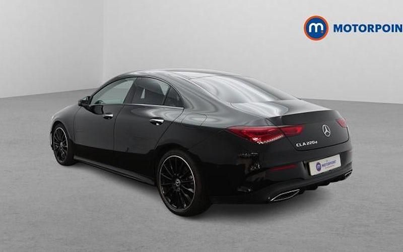 Used Mercedes CLA220 AMG Line Premium Plus 190 HP (139 kW) 2022 Black Sedan