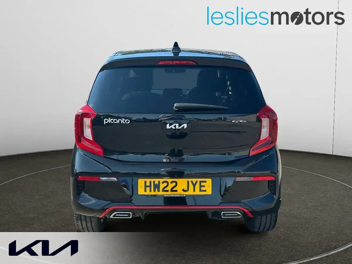 Used Kia Picanto GT-Line 2022 Black Hatchback