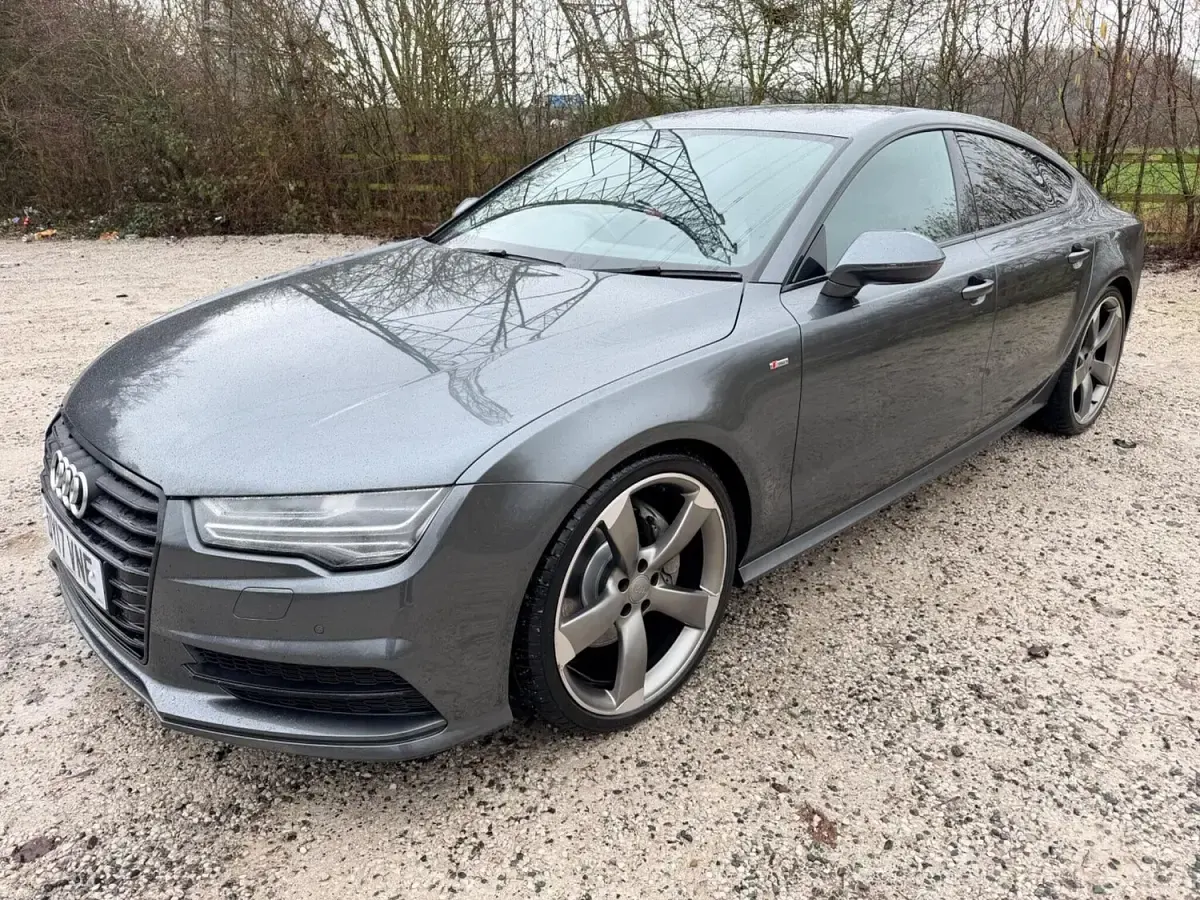 Used Audi A7 Sportback Black Edition 272 HP (200 kW) 2017 Grey Hatchback