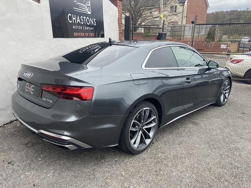 Used Audi A5 S-Line 150 HP (110 kW) 2022 Grey Coupe