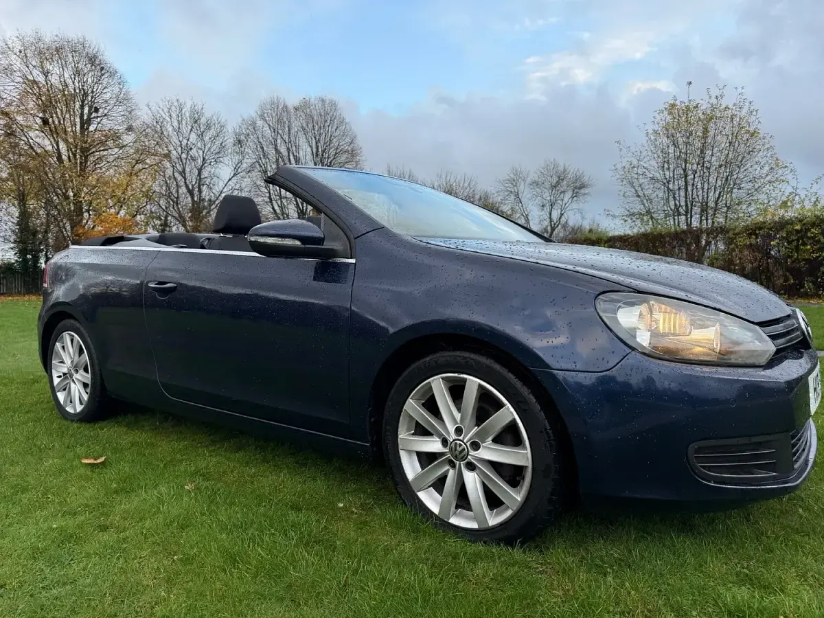 Used VW Golf Cabriolet S 2013 Blue Cabriolet