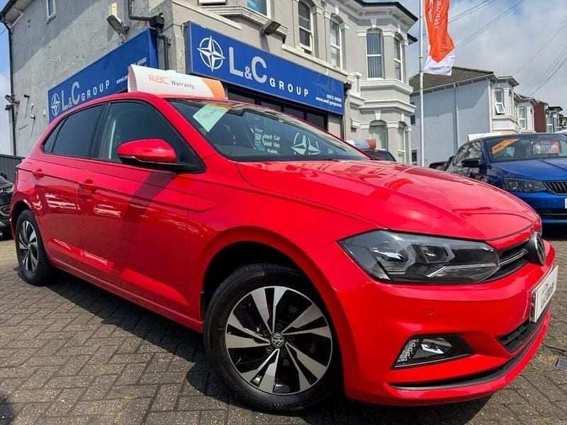 Red Used 2020 VW Polo Match Hatchback | £13,790 (Fair price) - Image 1/4