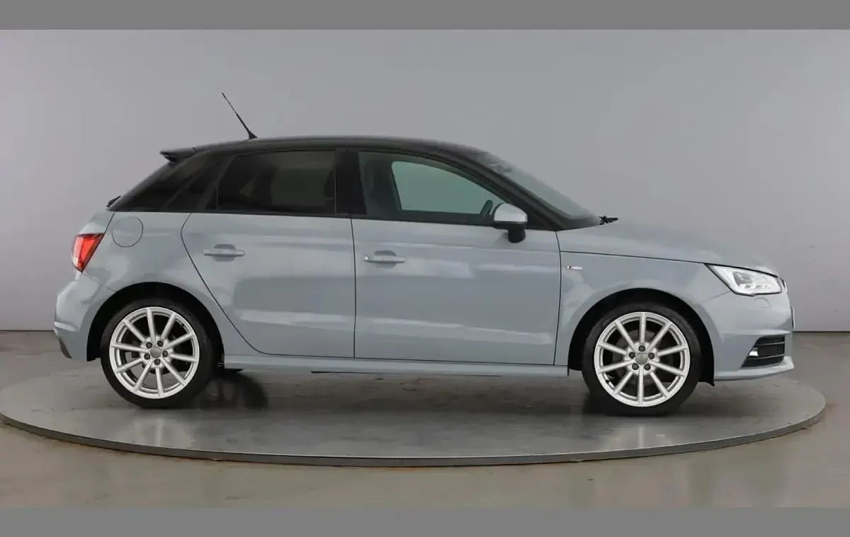 Used Audi A1 S-Line 123 HP (90 kW) 2018 Grey Hatchback