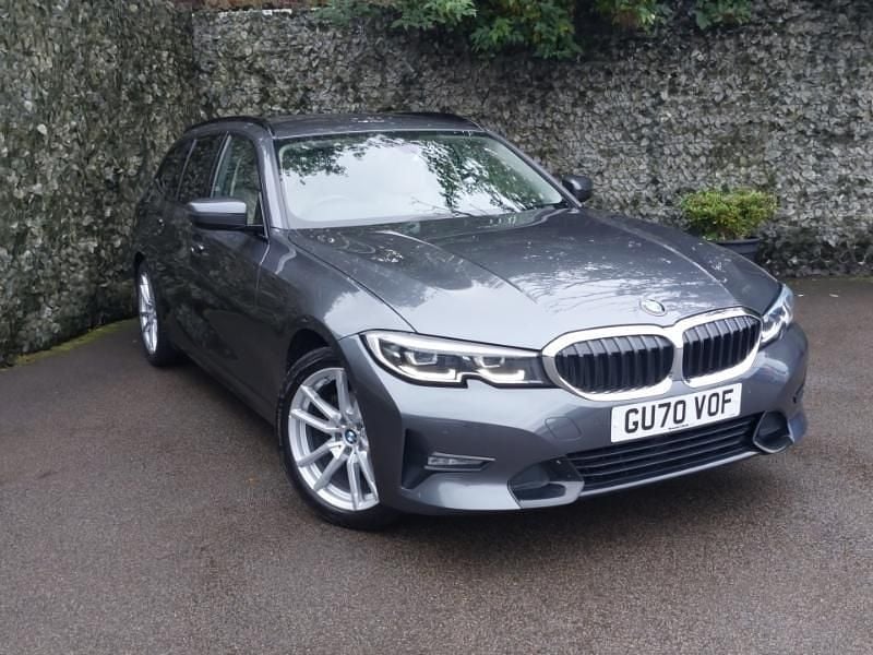 Grey Used 2020 BMW 320 Sport Line Estate | £20,998 (Fair price) - Image 1/4