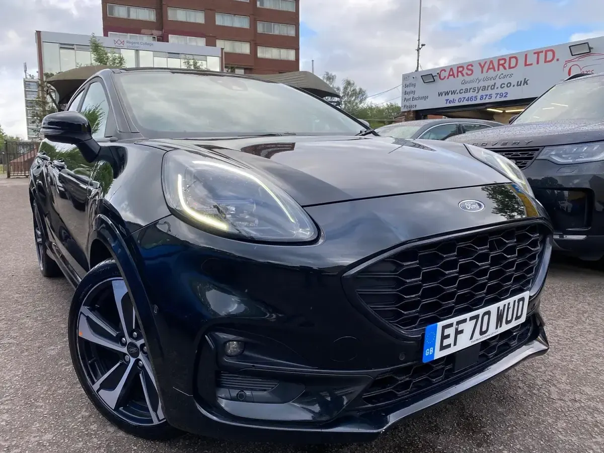 Used Ford Puma ST-Line X 125 HP (91 kW) 2021 Black SUV