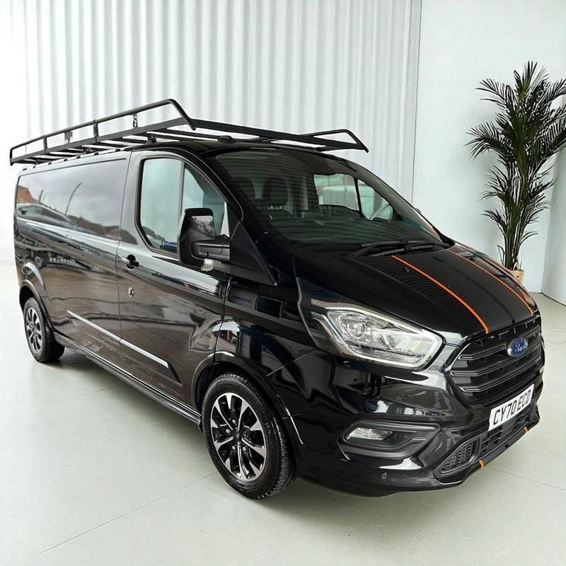Black Used 2020 Ford Transit Custom Sport Van | £16,845 (Good price) - Image 1/4