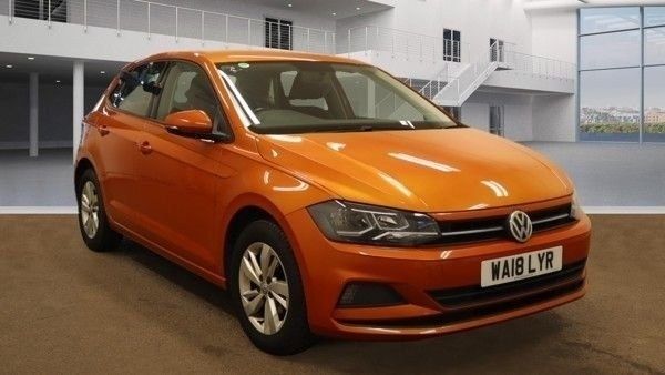 Orange Used 2018 VW Polo SE Hatchback | £9,850 (Fair price) - Image 1/1