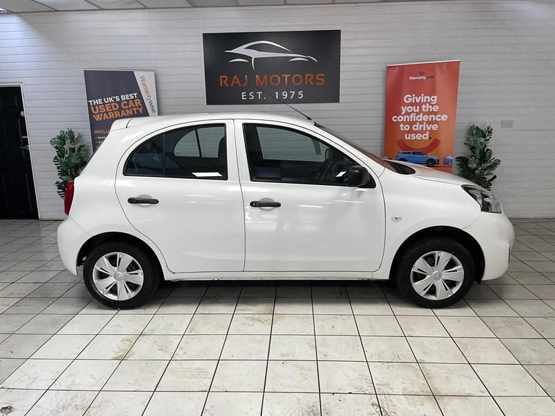 Second-hand Nissan Micra Visia 2015 Alb Hatchback