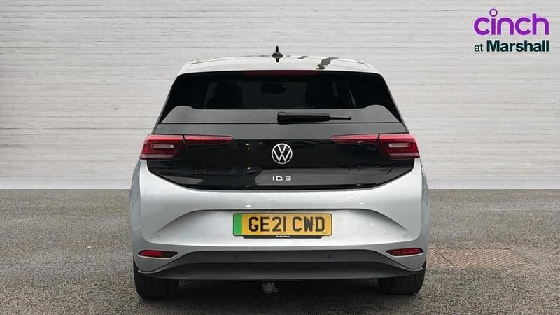 Used VW ID.3 Pro Performance 150 kW (204 HP) 2021 Scale silver metallic black Hatchback