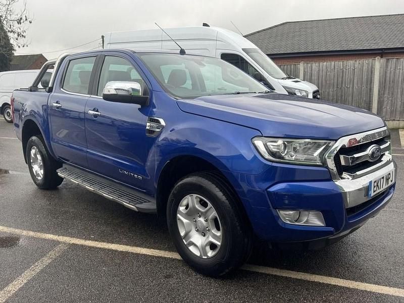 Used Ford Ranger Limited 2017 Blue Pickup