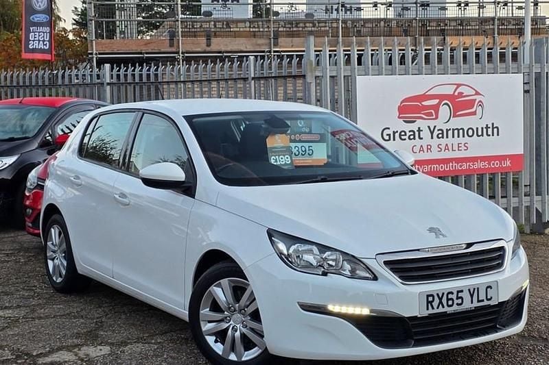 White Used 2015 Peugeot 308 Active Hatchback | £3,395 (Fair price) - Image 1/1