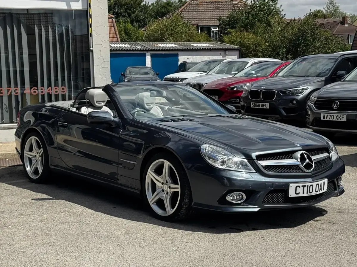 Used Mercedes SL350 2010 Grey Cabriolet