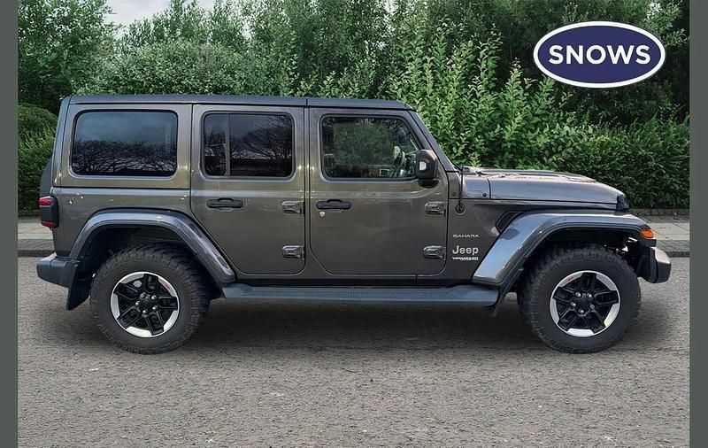 Used Jeep Wrangler Sahara 268 HP (197 kW) 2019 Grey SUV