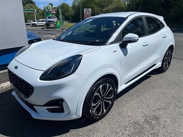 White Used 2022 Ford Puma ST-Line Hatchback | £16,000 (Fair price) - Image 1/1