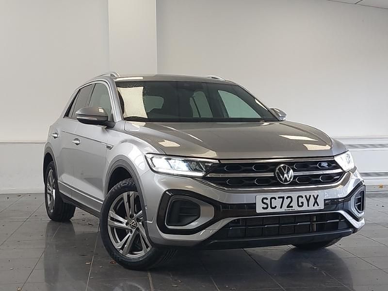 Silver Used 2023 VW T-Roc R-line SUV | £21,498 (Fair price) - Image 1/4