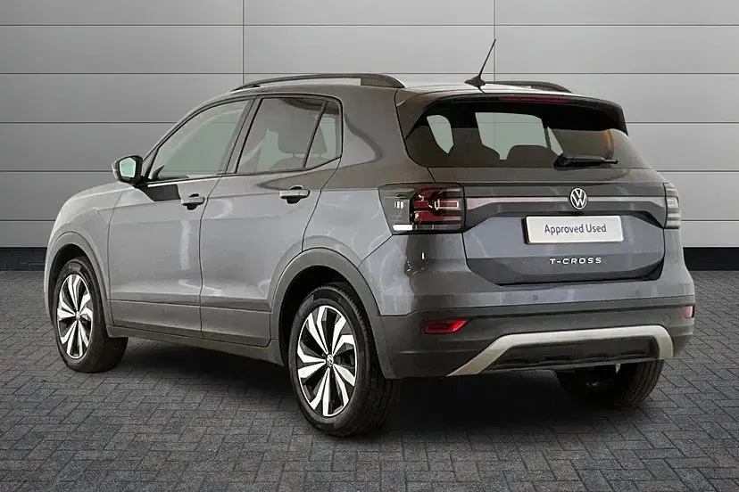 Used VW T-Cross Black Edition 115 HP (84 kW) 2024 Smokey grey SUV