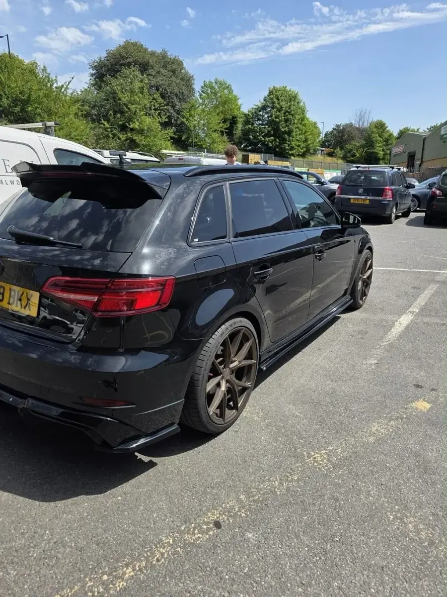 Used Audi A3 Black Edition 150 HP (110 kW) 2018 Black Sedan