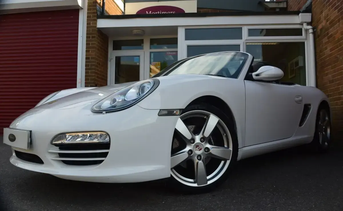 Usado Porsche Boxster 255 HP (187 kW) 2011 Branco Cabrios
