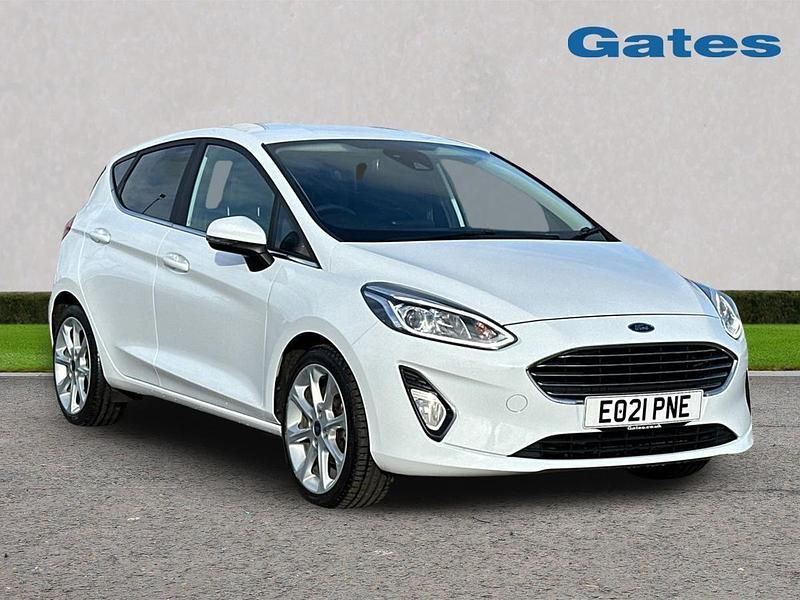 White Used 2021 Ford Fiesta Titanium X Hatchback | £11,799 (Fair price) - Image 1/4