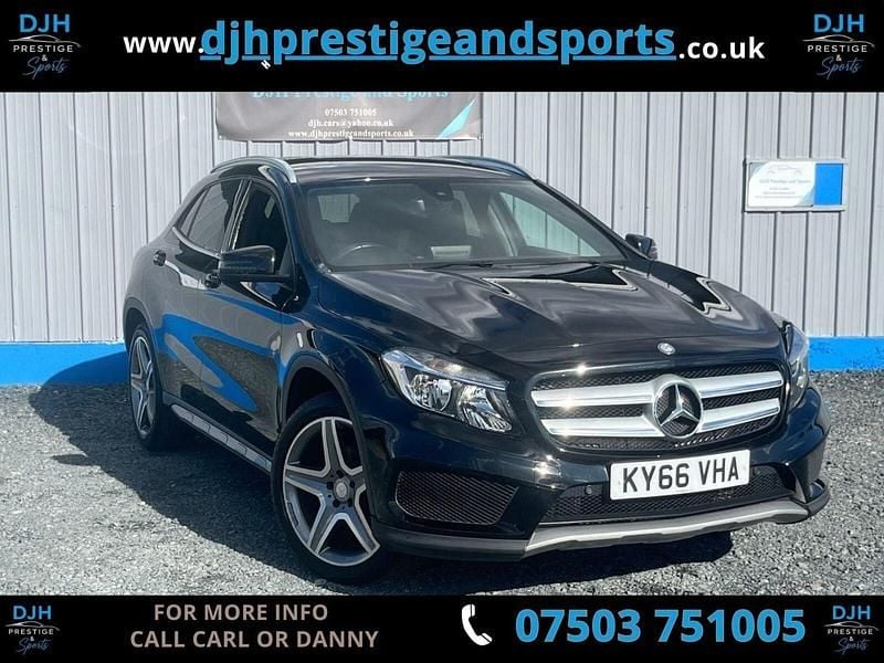 Black Used 2014 Mercedes GLA250 AMG line SUV | £10,488 (Fair price) - Image 1/4
