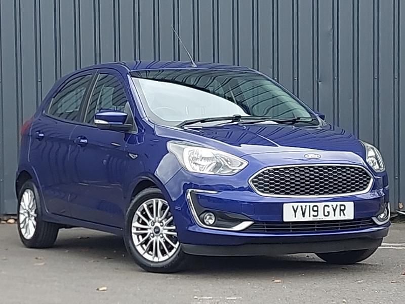 Blue Used 2019 Ford Ka Plus Zetec Hatchback | £8,498 (Fair price) - Image 1/4
