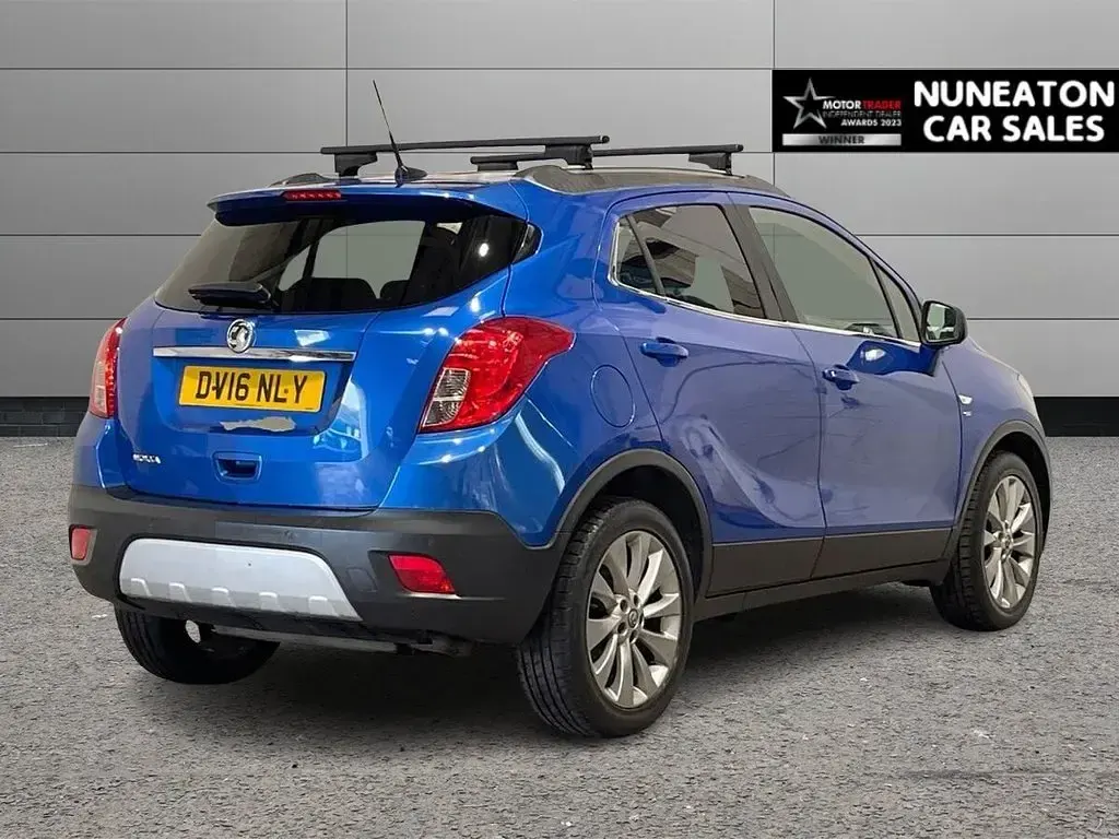 Used Vauxhall Mokka S 115 HP (84 kW) 2016 Blue SUV