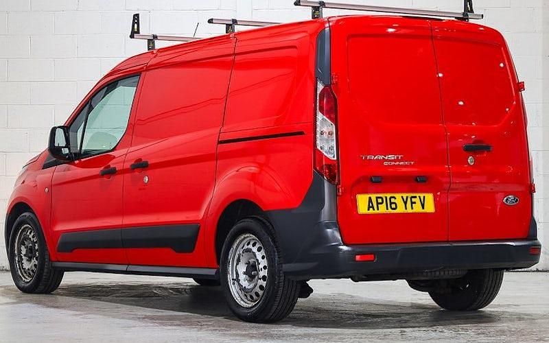 Used Ford Transit Connect 101 HP (74 kW) 2016 Red MPV