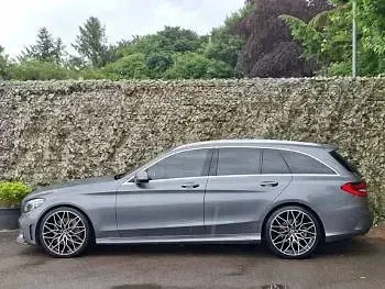 Used Mercedes C300 AMG Line Premium 245 HP (180 kW) 2019 Grey Estate