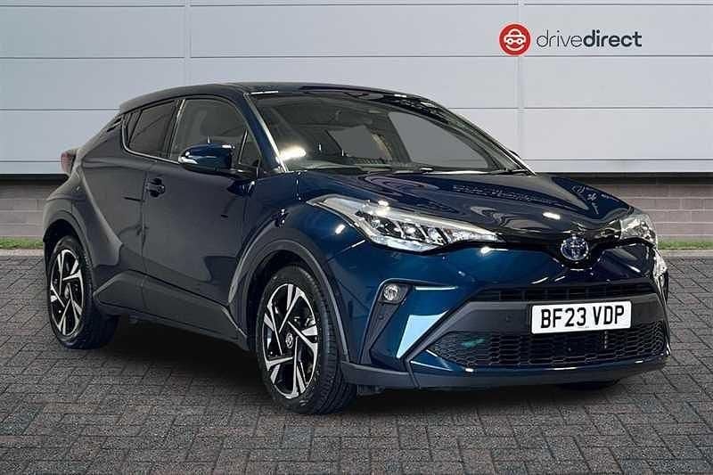 Used Toyota C-HR Design 122 HP (89 kW) 2023 Blue SUV