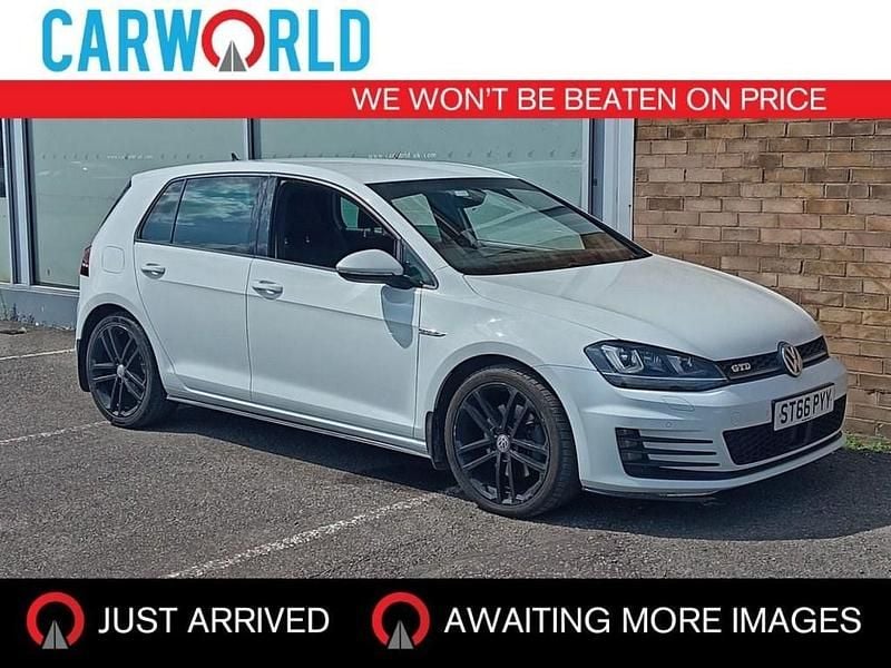 White Used 2016 VW Golf VII GTD Hatchback | £11,400 (Fair price) - Image 1/3