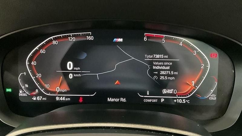 Used BMW 520 M Sport 190 HP (139 kW) 2019 Black Sedan