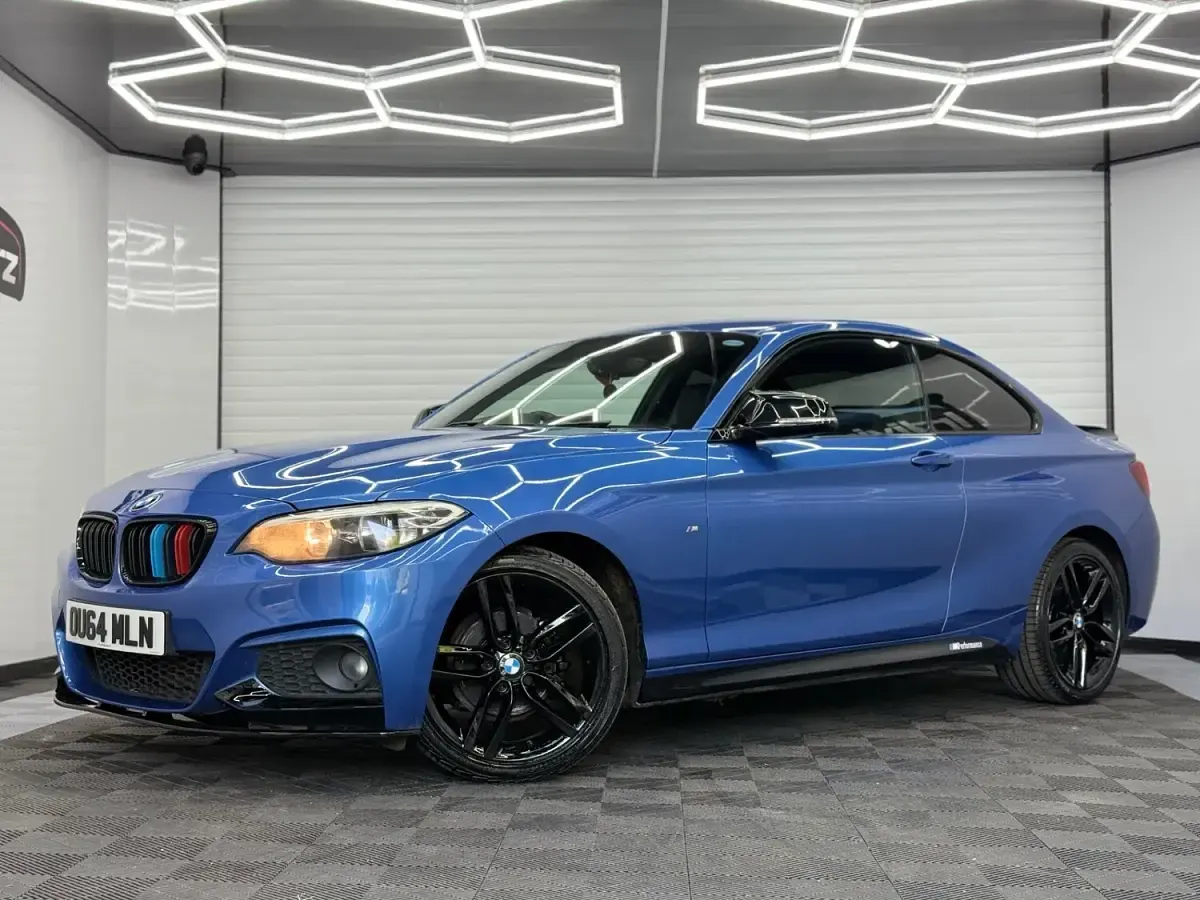 Used BMW 218 M Sport 2014 Blue Coupe